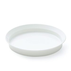 Teruhiro Yanagihara Round Deep Plate 200 White